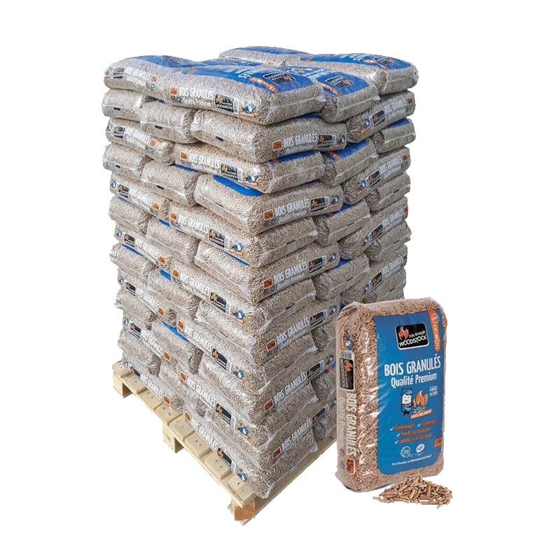 Woodstock Holzpellets – Palette mit 78 Säcken à 15 kg (1.170 kg)